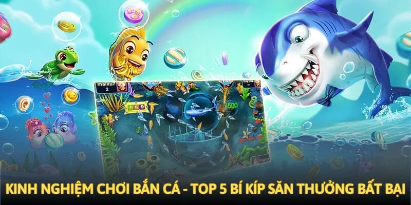 ảnh đại diện kinh nghiệm chơi bắn cá